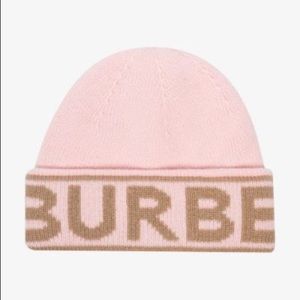New NwT Burberry cashmere beanie hat